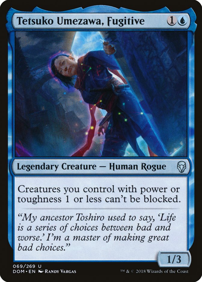 Tetsuko Umezawa, Fugitive [Dominaria] MTG Single Magic: The Gathering | Red Claw Gaming