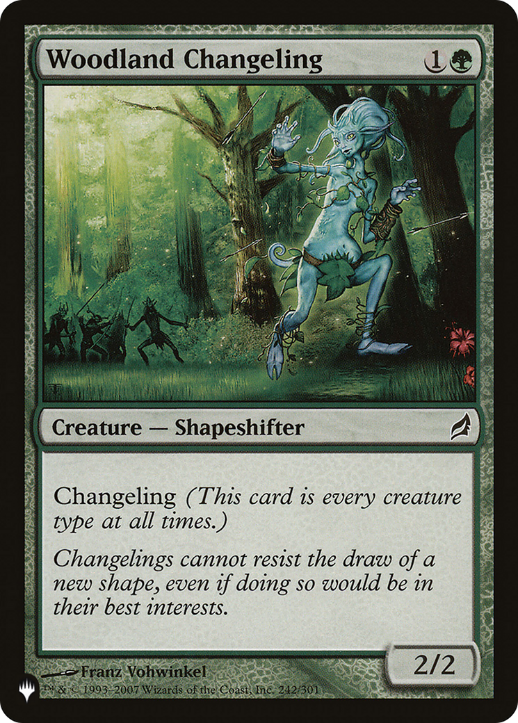 Woodland Changeling [The List] MTG Single Magic: The Gathering | Red Claw Gaming