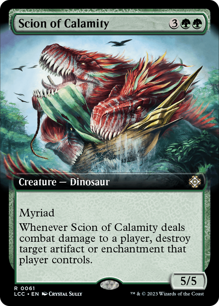 Scion of Calamity (Extended Art) [The Lost Caverns of Ixalan Commander] MTG Single Magic: The Gathering | Red Claw Gaming