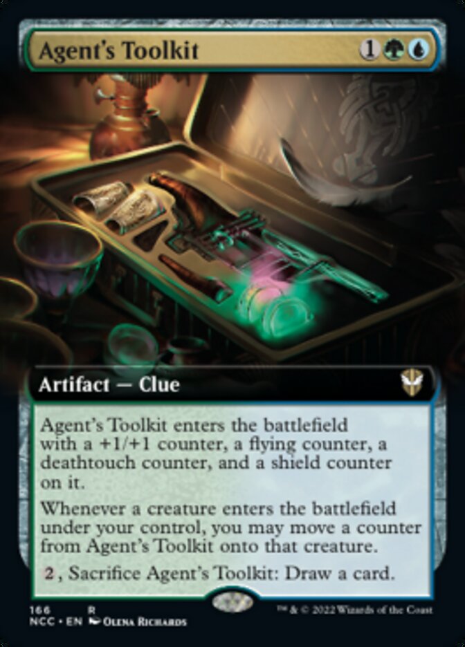 Agent's Toolkit (Extended Art) [Streets of New Capenna Commander] MTG Single Magic: The Gathering | Red Claw Gaming