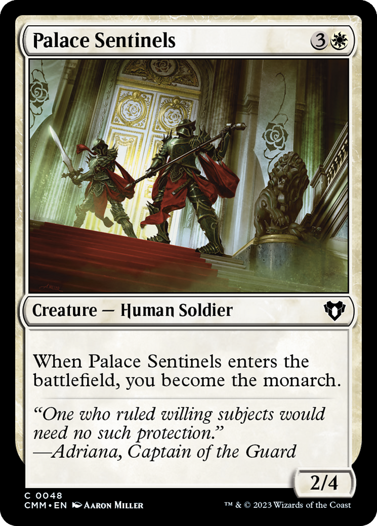 Palace Sentinels [Commander Masters] MTG Single Magic: The Gathering    | Red Claw Gaming
