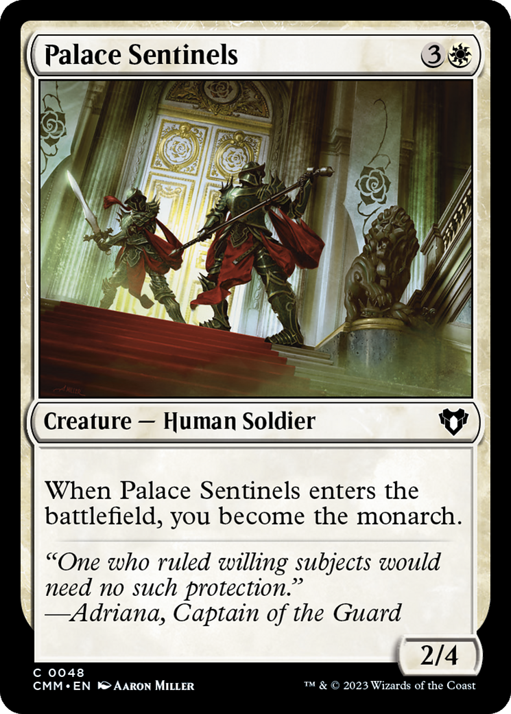 Palace Sentinels [Commander Masters] MTG Single Magic: The Gathering | Red Claw Gaming