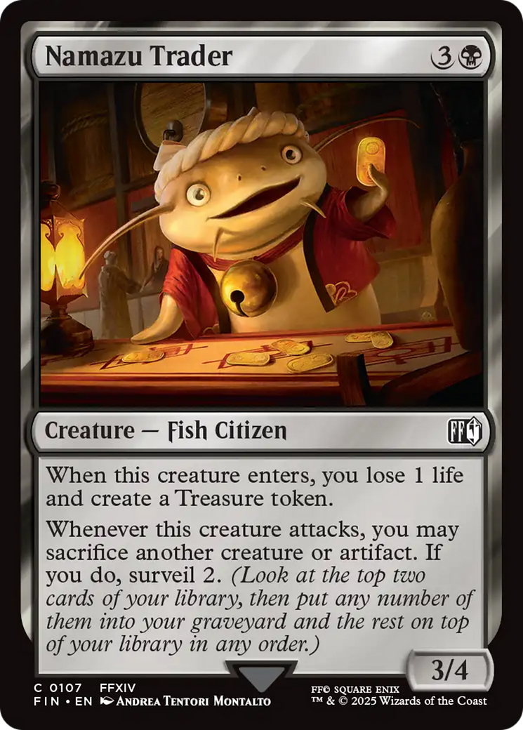 Namazu Trader [FINAL FANTASY] MTG Single Magic: The Gathering | Red Claw Gaming