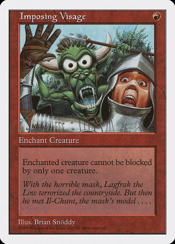 Imposing Visage [Fifth Edition] MTG Single Magic: The Gathering | Red Claw Gaming