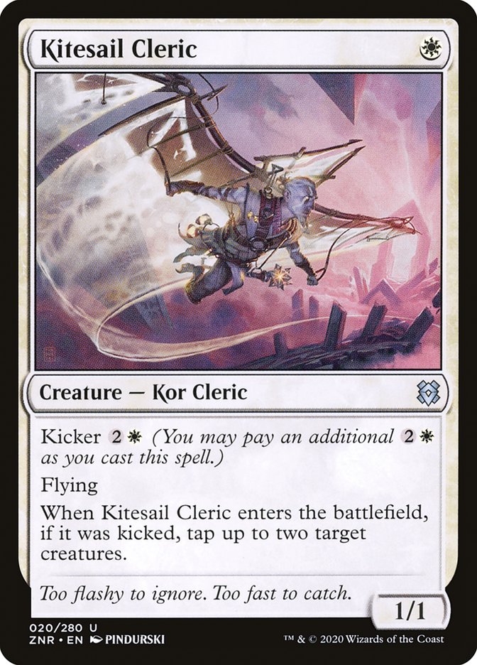 Kitesail Cleric [Zendikar Rising] MTG Single Magic: The Gathering | Red Claw Gaming