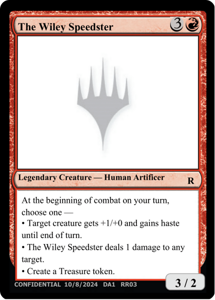 The Wiley Speedster [Unknown Event] | Red Claw Gaming