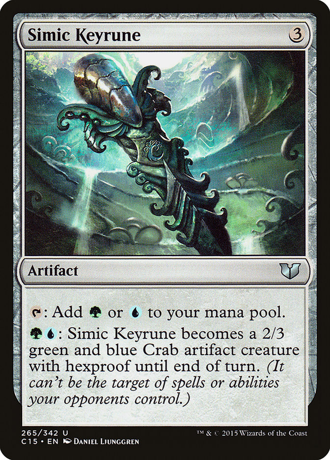 Simic Keyrune [Commander 2015] MTG Single Magic: The Gathering | Red Claw Gaming