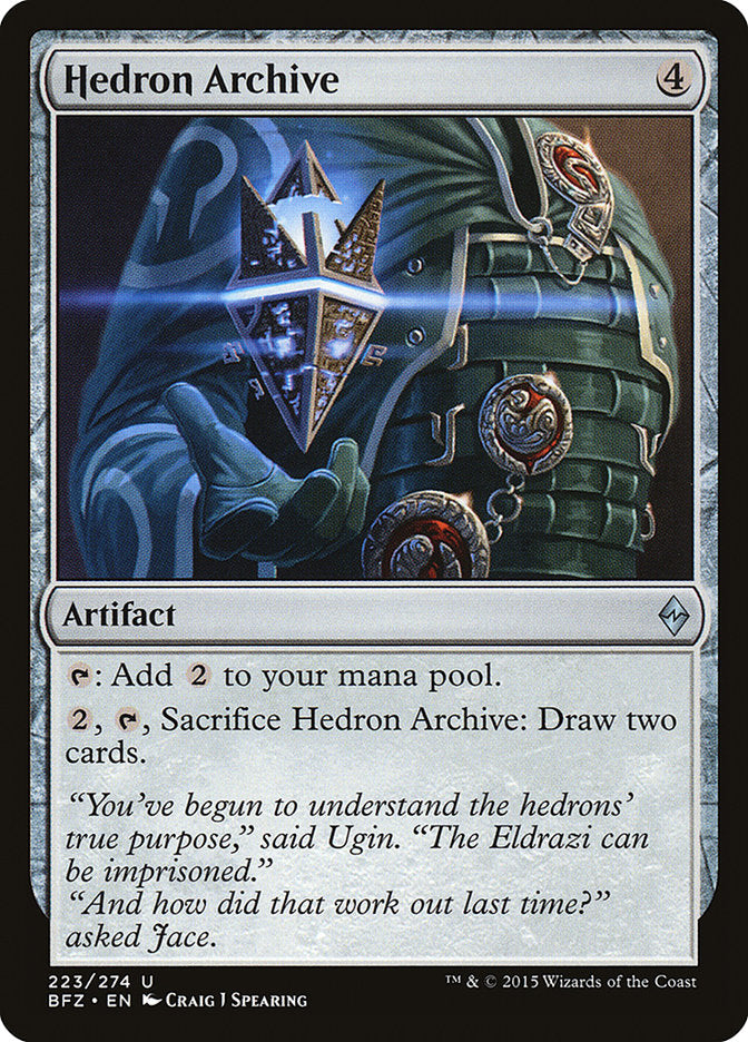 Hedron Archive [Battle for Zendikar] MTG Single Magic: The Gathering | Red Claw Gaming