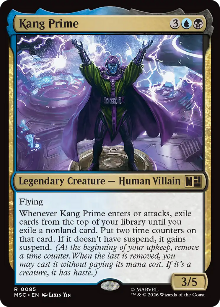Kang Prime (Surge Foil) [Marvel Super Heroes Commander] | Red Claw Gaming