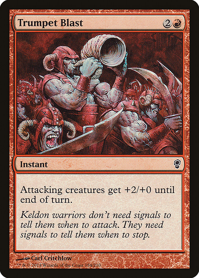 Trumpet Blast [Conspiracy] MTG Single Magic: The Gathering | Red Claw Gaming