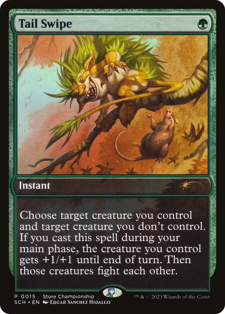 Tail Swipe [World Championship Promos] MTG Single Magic: The Gathering | Red Claw Gaming
