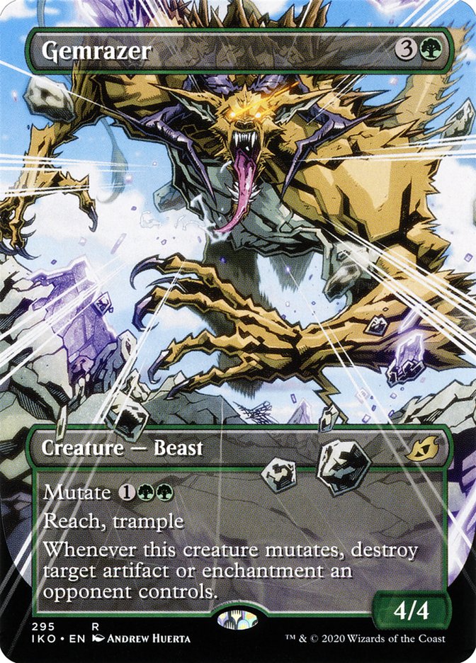 Gemrazer (Showcase) [Ikoria: Lair of Behemoths] MTG Single Magic: The Gathering | Red Claw Gaming