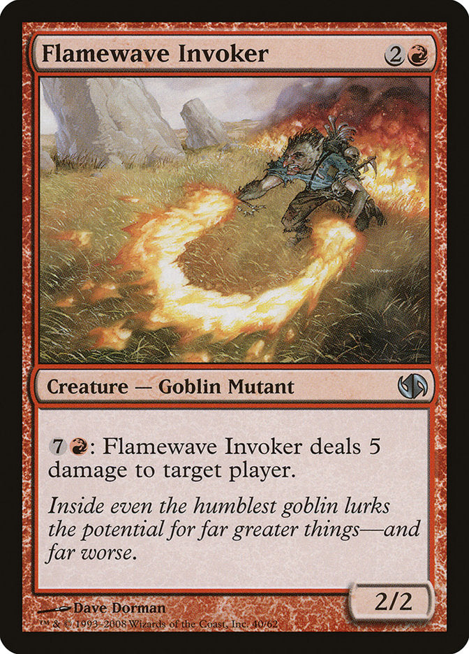 Flamewave Invoker [Duel Decks: Jace vs. Chandra] MTG Single Magic: The Gathering | Red Claw Gaming