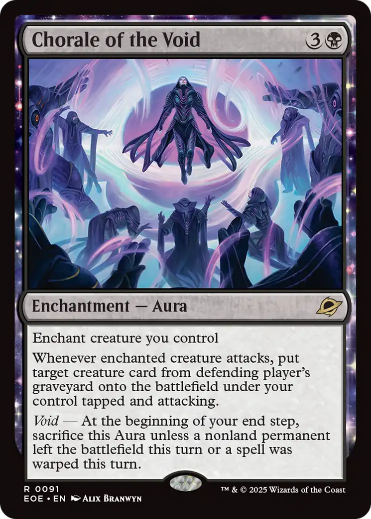Chorale of the Void [Edge of Eternities] MTG Single Magic: The Gathering | Red Claw Gaming