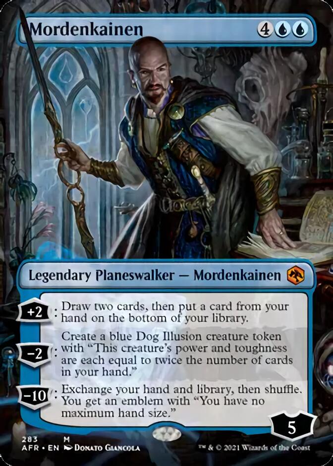 Mordenkainen (Borderless) [Dungeons & Dragons: Adventures in the Forgotten Realms] MTG Single Magic: The Gathering | Red Claw Gaming