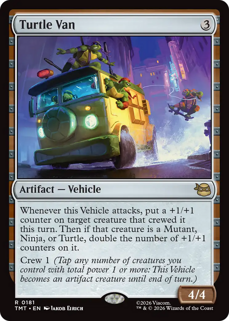 Turtle Van [Teenage Mutant Ninja Turtles] MTG Single Magic: The Gathering | Red Claw Gaming