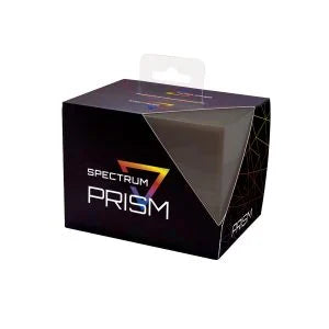 BCW Prism Deck Case Deck Box BCW Black   | Red Claw Gaming