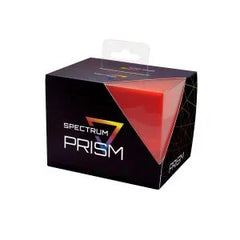BCW Prism Deck Case Deck Box BCW Red   | Red Claw Gaming