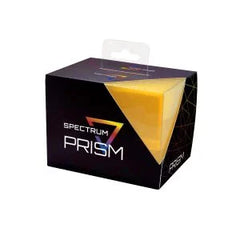 BCW Prism Deck Case Deck Box BCW Yellow   | Red Claw Gaming