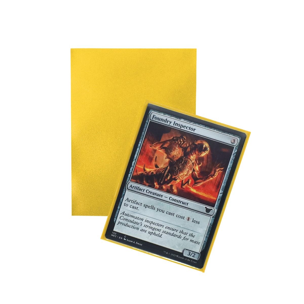 Iridian™ Matte Sleeves - Yellow Top Loader BCW    | Red Claw Gaming