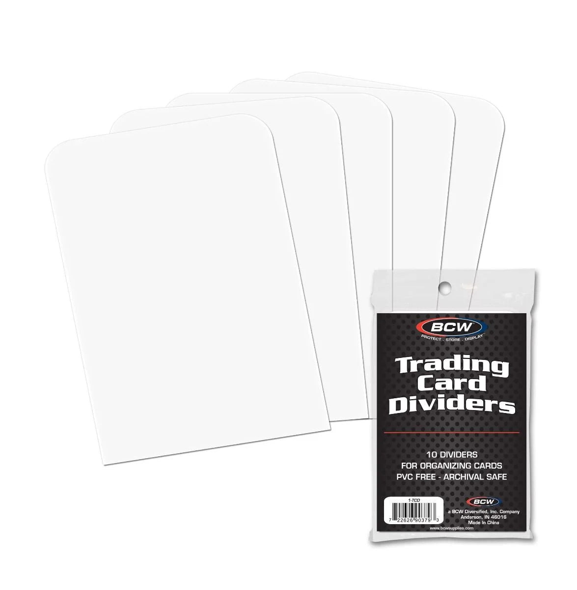 BCW Trading Card Dividers Top Loader BCW | Red Claw Gaming