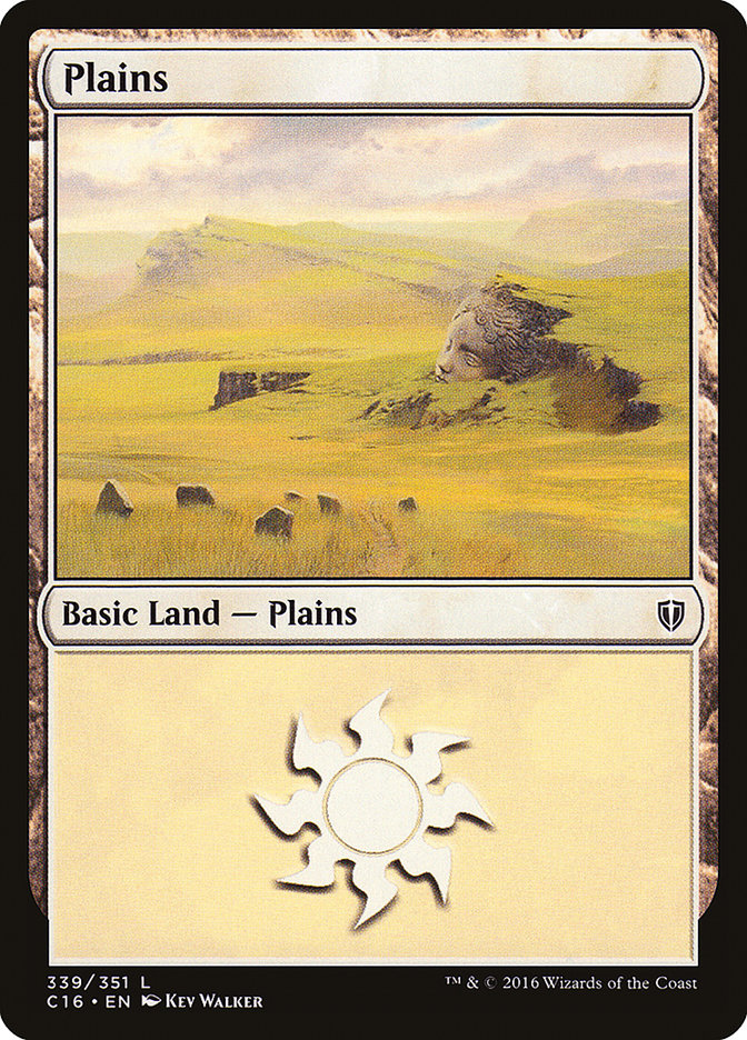 Plains (339) [Commander 2016] MTG Single Magic: The Gathering | Red Claw Gaming