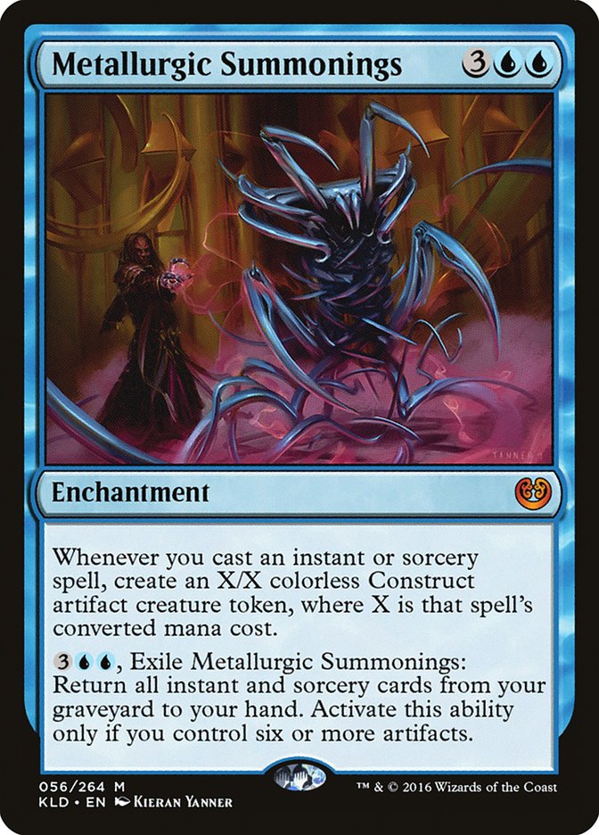 Metallurgic Summonings [Kaladesh] MTG Single Magic: The Gathering | Red Claw Gaming