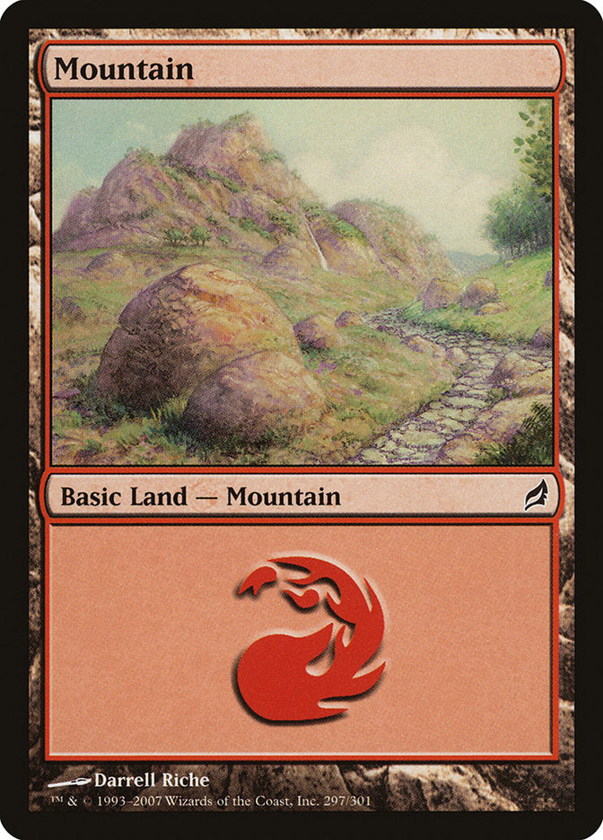 Mountain (297) [Lorwyn] MTG Single Magic: The Gathering | Red Claw Gaming