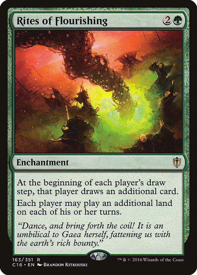 Rites of Flourishing [Commander 2016] MTG Single Magic: The Gathering | Red Claw Gaming