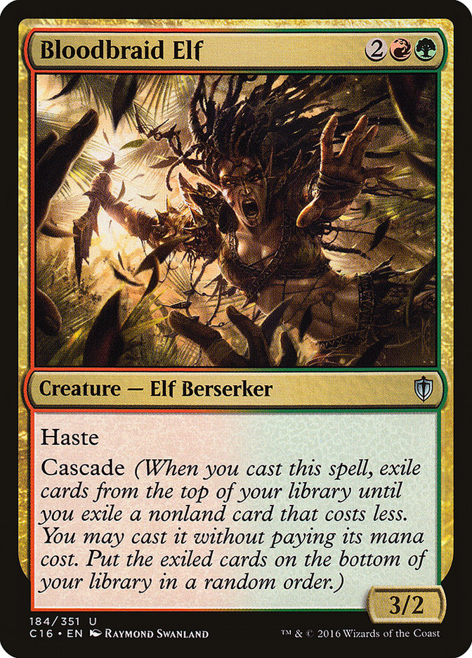Bloodbraid Elf [Commander 2016] MTG Single Magic: The Gathering | Red Claw Gaming