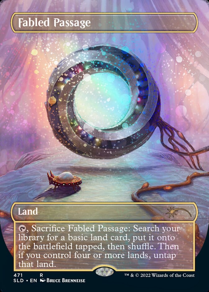 Fabled Passage (Galaxy Foil) [Secret Lair Drop Series] MTG Single Magic: The Gathering | Red Claw Gaming