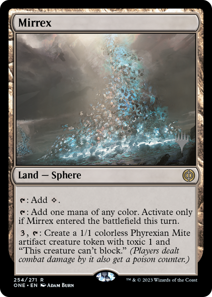 Mirrex (Promo Pack) [Phyrexia: All Will Be One Promos] MTG Single Magic: The Gathering | Red Claw Gaming