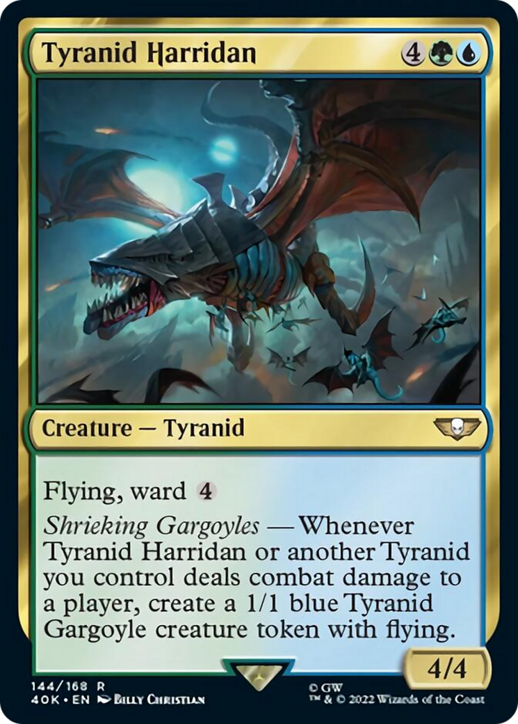 Tyranid Harridan (Surge Foil) [Warhammer 40,000] MTG Single Magic: The Gathering | Red Claw Gaming