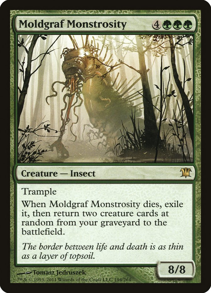 Moldgraf Monstrosity [Innistrad] MTG Single Magic: The Gathering | Red Claw Gaming