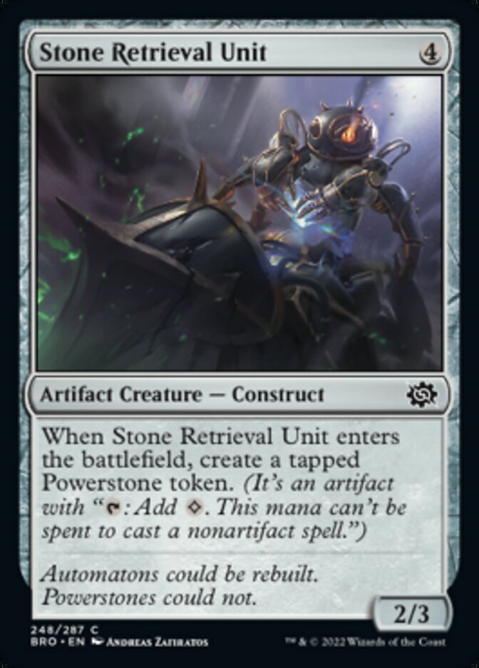 Stone Retrieval Unit [The Brothers' War] MTG Single Magic: The Gathering | Red Claw Gaming