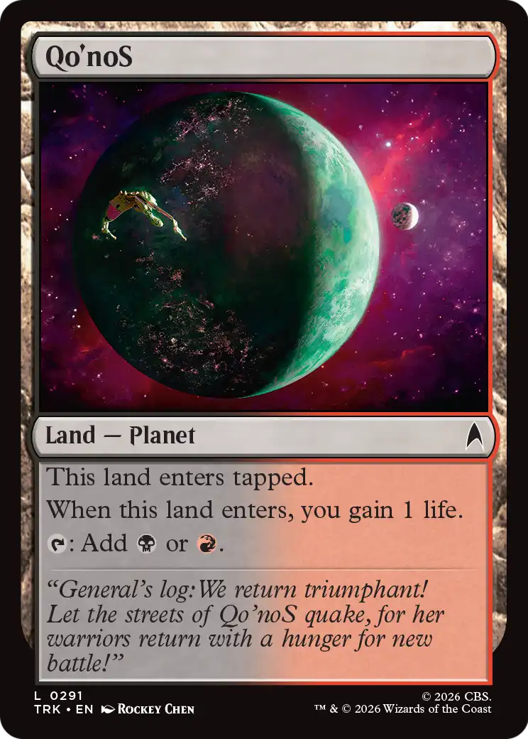 Qo'noS [Star Trek] MTG Single Magic: The Gathering | Red Claw Gaming