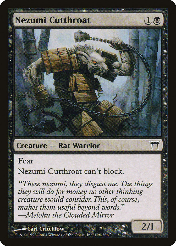 Nezumi Cutthroat [Champions of Kamigawa] MTG Single Magic: The Gathering | Red Claw Gaming