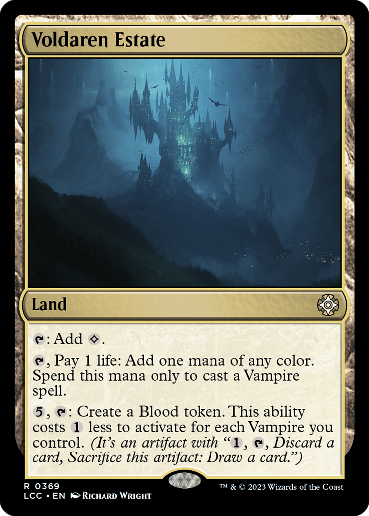 Voldaren Estate [The Lost Caverns of Ixalan Commander] MTG Single Magic: The Gathering | Red Claw Gaming