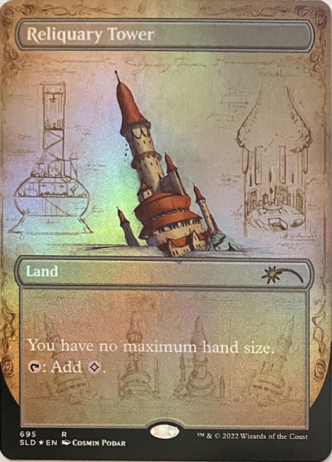 Reliquary Tower (Blueprint) [Secret Lair Drop Promos] MTG Single Magic: The Gathering | Red Claw Gaming
