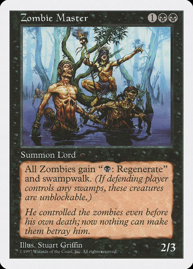 Zombie Master [Fifth Edition] MTG Single Magic: The Gathering | Red Claw Gaming