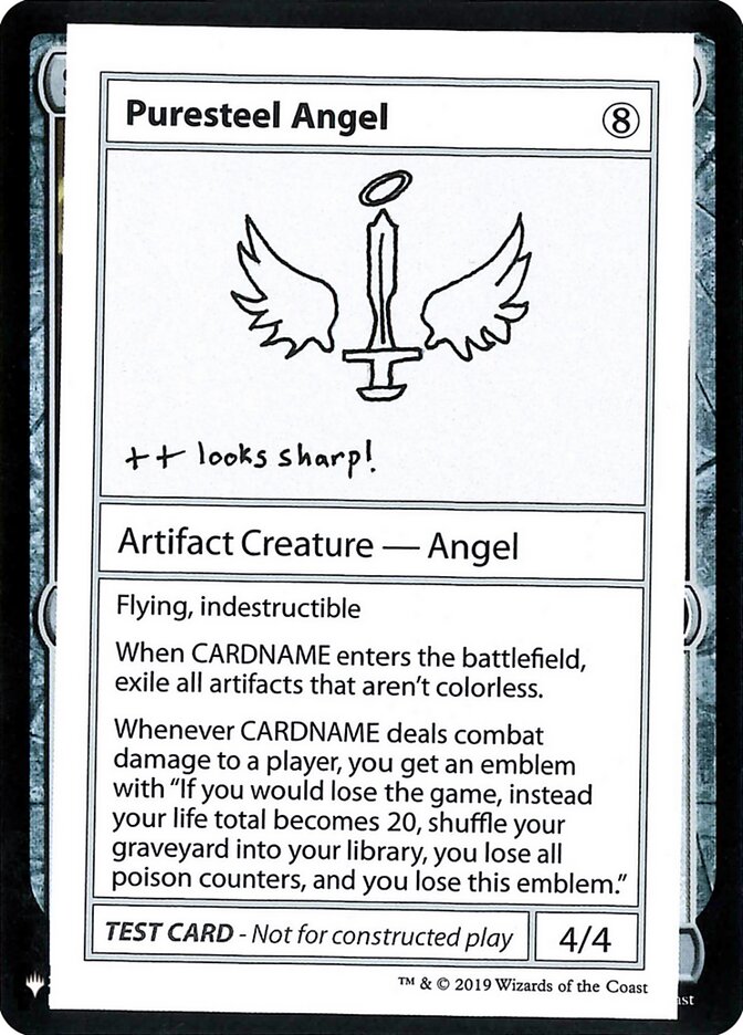 Puresteel Angel [The List] MTG Single Magic: The Gathering | Red Claw Gaming