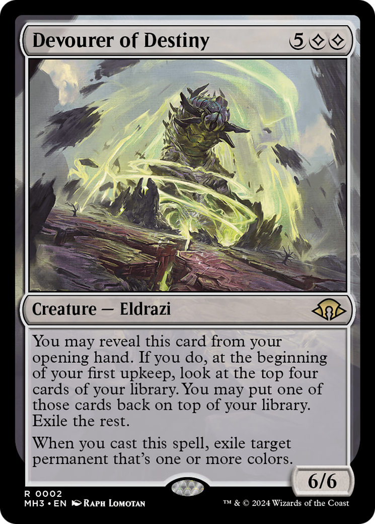 Devourer of Destiny [Modern Horizons 3] MTG Single Magic: The Gathering | Red Claw Gaming