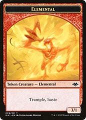 Elemental (009) // Spirit Double-Sided Token [Modern Horizons Tokens] MTG Single Magic: The Gathering    | Red Claw Gaming