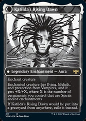 Katilda, Dawnhart Martyr // Katilda's Rising Dawn (Showcase Eternal Night) [Innistrad: Crimson Vow] MTG Single Magic: The Gathering | Red Claw Gaming