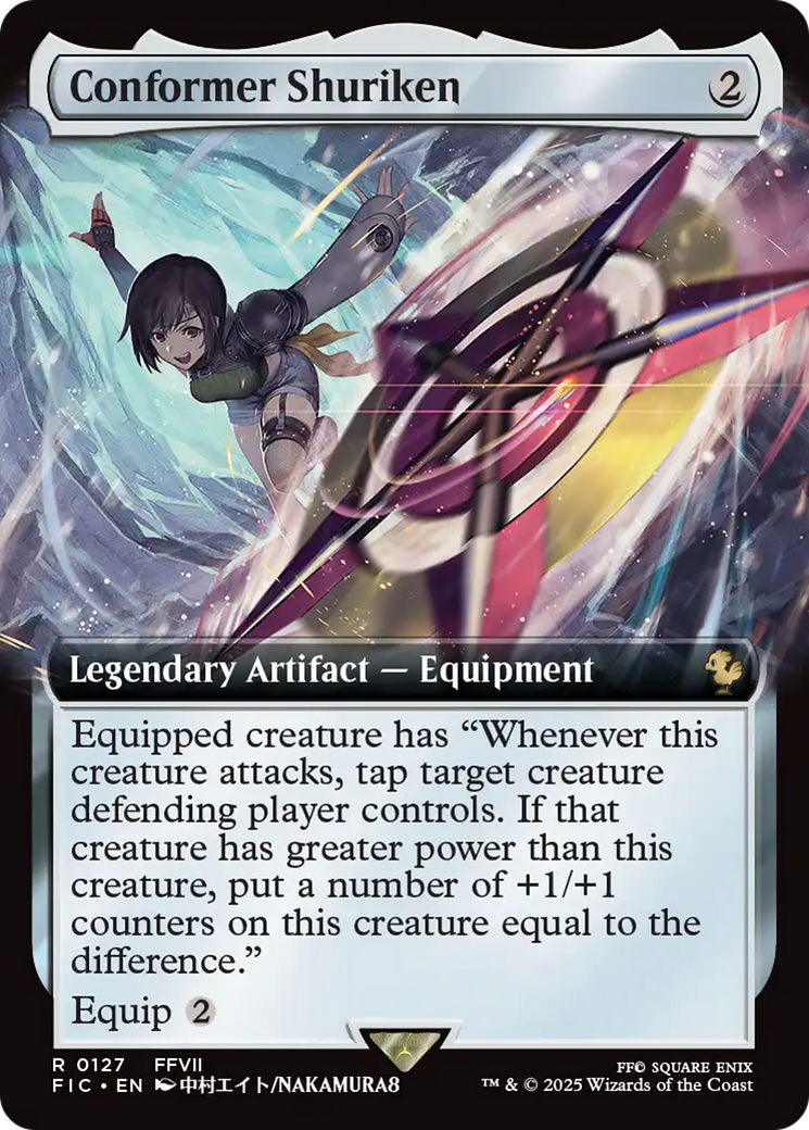 Conformer Shuriken (Extended Art) [FINAL FANTASY Commander] MTG Single Magic: The Gathering | Red Claw Gaming