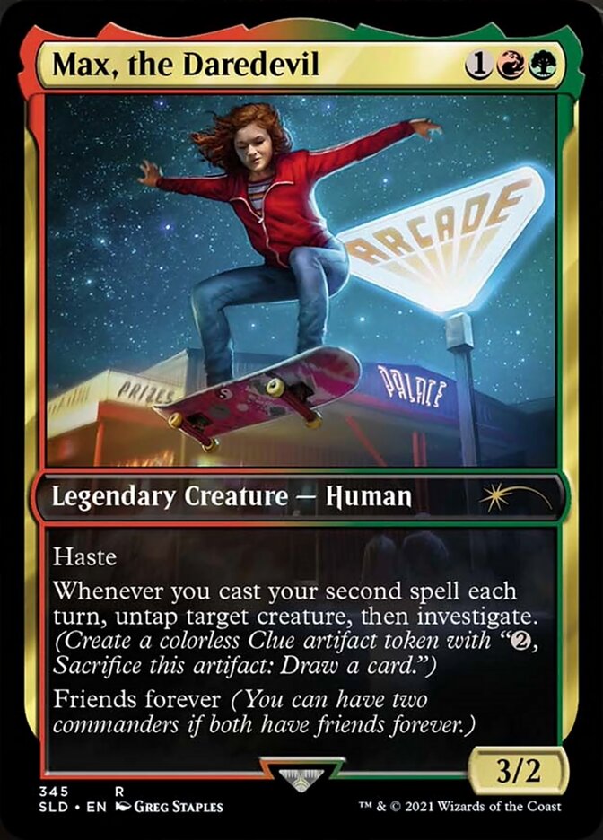 Max, the Daredevil [Secret Lair Drop Series] MTG Single Magic: The Gathering | Red Claw Gaming