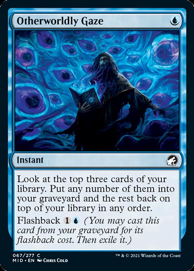 Otherworldly Gaze [Innistrad: Midnight Hunt] MTG Single Magic: The Gathering | Red Claw Gaming