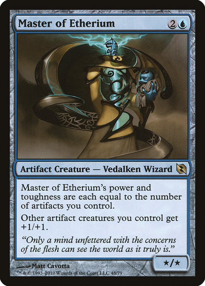 Master of Etherium [Duel Decks: Elspeth vs. Tezzeret] MTG Single Magic: The Gathering | Red Claw Gaming