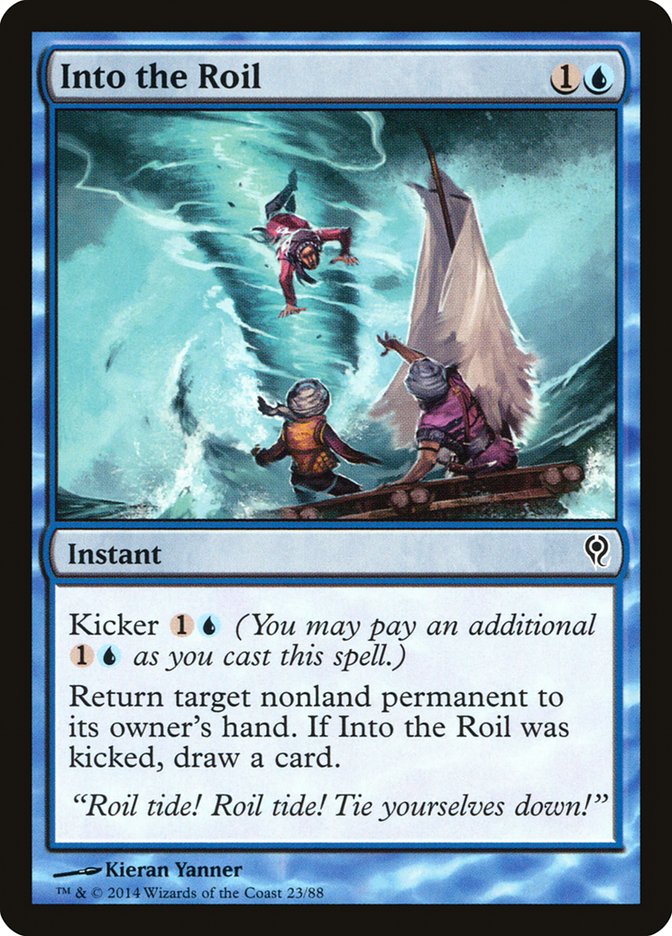 Into the Roil [Duel Decks: Jace vs. Vraska] MTG Single Magic: The Gathering    | Red Claw Gaming