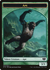 Ape // Zombie (011/036) Double-Sided Token [Commander 2014 Tokens] MTG Single Magic: The Gathering | Red Claw Gaming